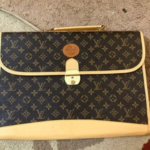 Louis Vuitton Monogram Canvas with Gold Accents